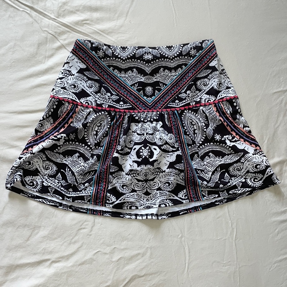 Printed Athletic Skirt (Lucky in Love, XS)